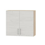 Кухонный модуль сушарка Оптима Верх В06-800 Дуб Сонома/Дуб Крафт Белый 800х296х720 мм (DTM-071704)