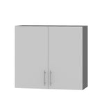 Кухонный модуль Оптима сушарка Верх В06-800 Антрацит/Нимфея Альба (Белый) 800х296х720 мм (DTM-071551)