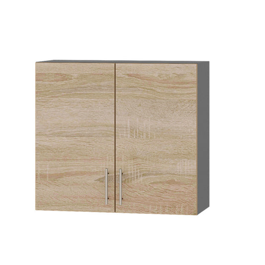 Кухонный модуль Оптима сушарка Верх В06-800 Антрацит/Дуб Сонома 800х296х720 мм (DTM-071549)