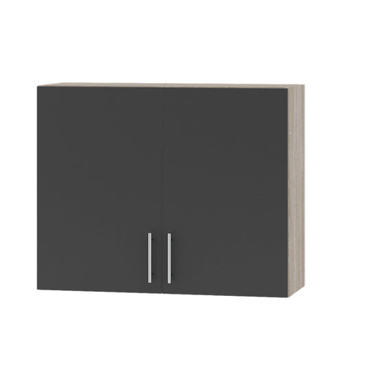 Кухонный модуль сушарка Оптима Верх В06-900 Дуб Сонома/Антрацит 900х296х720 мм (DTM-071723)