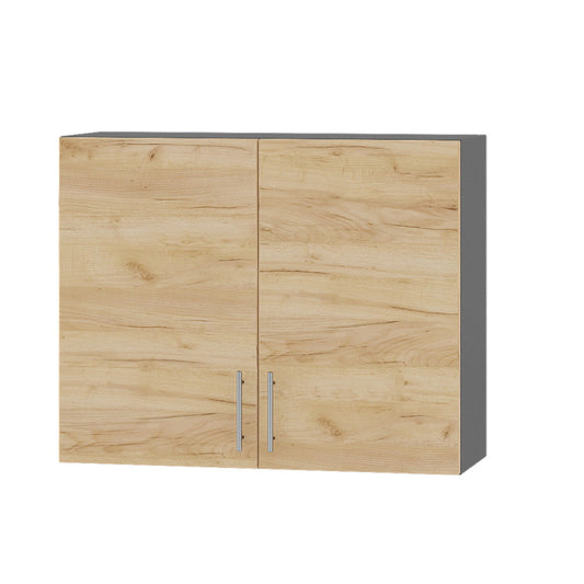 Кухонный модуль сушарка Оптима Верх В06-900 Антрацит/Дуб Крафт Золотой 900х296х720 мм (DTM-071712)