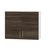 Кухонный модуль сушарка Оптима Верх В06-900 Белый/Дуб Сонома Трюфель 900х296х720 мм (DTM-071721)