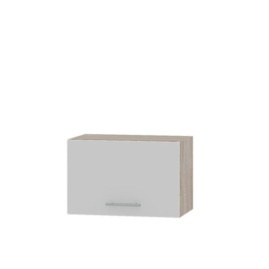 Кухонный модуль Оптима Верх В09-550 Дуб Сонома/Нимфея Альба (Белый) 550х296х360 мм (DTM-071771)