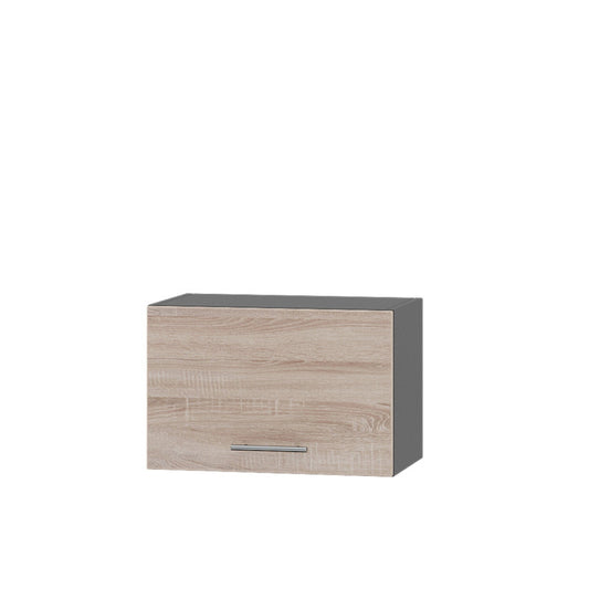 Кухонный модуль Оптима Верх В09-550 Антрацит/Дуб Сонома 550х296х360 мм (DTM-071755)