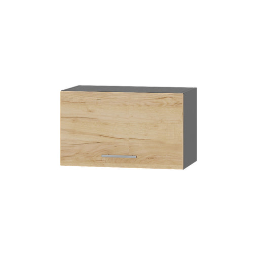 Кухонный модуль Оптима Верх В09-600 Антрацит/Дуб Крафт Золотой 600х296х360 мм (DTM-071775)