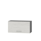 Кухонный модуль Оптима Верх В09-700 Антрацит/Дуб Крафт Белый 700х296х360 мм (DTM-071884)