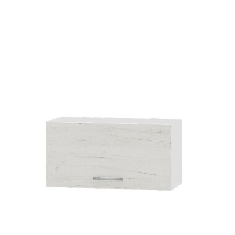 Кухонный модуль Оптима Верх В09-700 Белый/Дуб Крафт Белый 700х296х360 мм (DTM-071891)