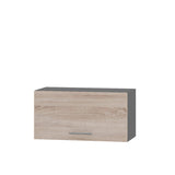 Кухонный модуль Оптима Верх В09-700 Антрацит/Дуб Сонома 700х296х360 мм (DTM-071886)