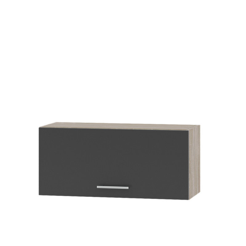 Кухонный модуль Оптима Верх В09-800 Дуб Сонома/Антрацит 800х296х360 мм (DTM-071917)