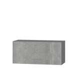 Кухонный модуль Оптима Верх В09-800 Антрацит/Бетон 800х296х360 мм (DTM-071904)