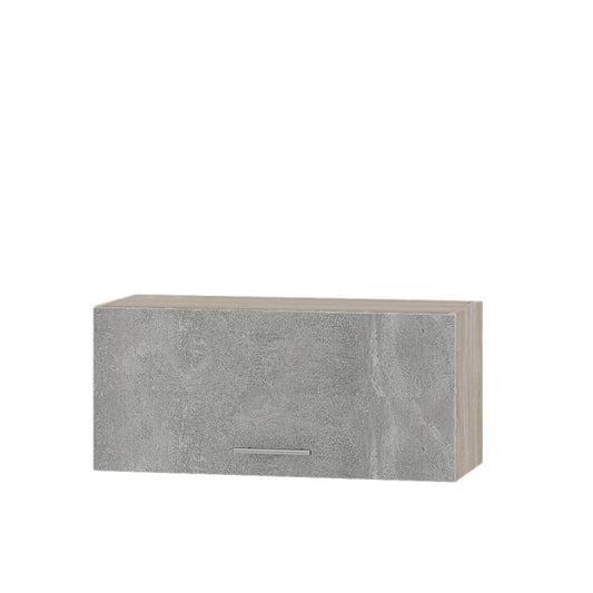 Кухонный модуль Оптима Верх В09-800 Дуб Сонома/Бетон 800х296х360 мм (DTM-071918)