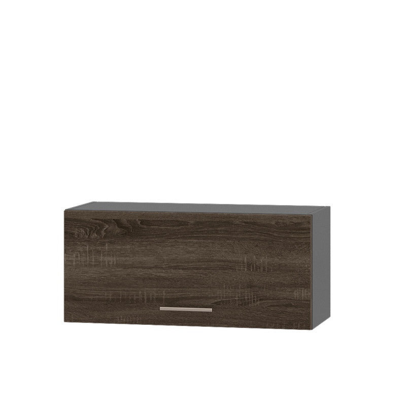 Кухонный модуль Оптима Верх В09-800 Антрацит/Дуб Сонома Трюфель 800х296х360 мм (DTM-071908)