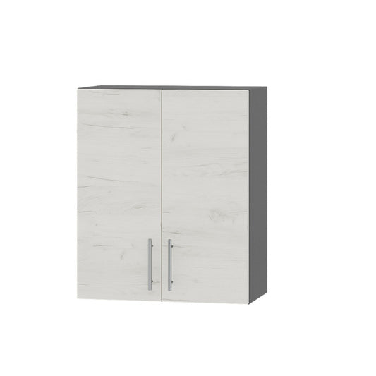 Кухонный модуль Оптима Верх В10-600 Антрацит/Дуб Крафт Белый 600х296х720 мм (DTM-071925)