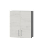 Кухонный модуль Оптима Верх В10-600 Антрацит/Дуб Крафт Белый 600х296х720 мм (DTM-071925)