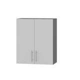 Кухонный модуль Оптима Верх В10-600 Антрацит/Нимфея Альба (Белый) 600х296х720 мм (DTM-071929)