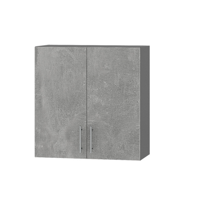 Кухонный модуль Оптима Верх В10-700 Антрацит/Бетон 700х296х720 мм (DTM-072041)