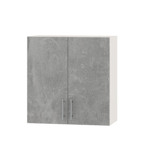 Кухонный модуль Оптима Верх В10-700 Белый/Бетон 700х296х720 мм (DTM-072048)