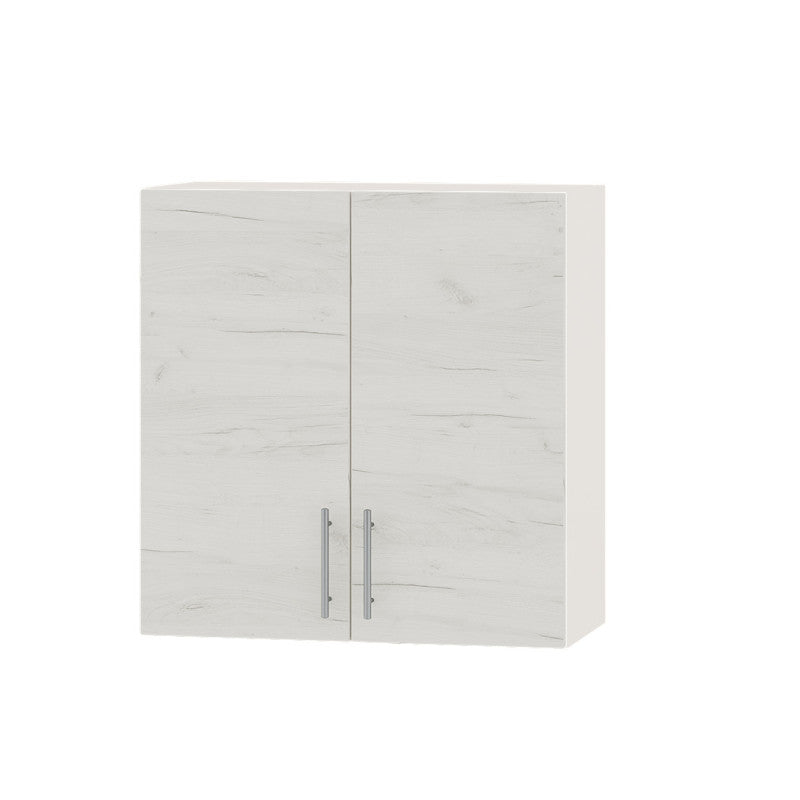 Кухонный модуль Оптима Верх В10-700 Белый/Дуб Крафт Белый 700х296х720 мм (DTM-072049)