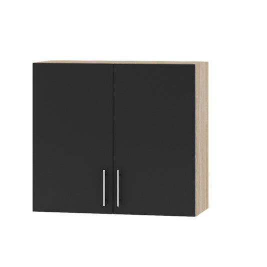 Кухонный модуль Оптима Верх В10-800 Дуб Сонома/Антрацит 800х296х720 мм (DTM-072082)