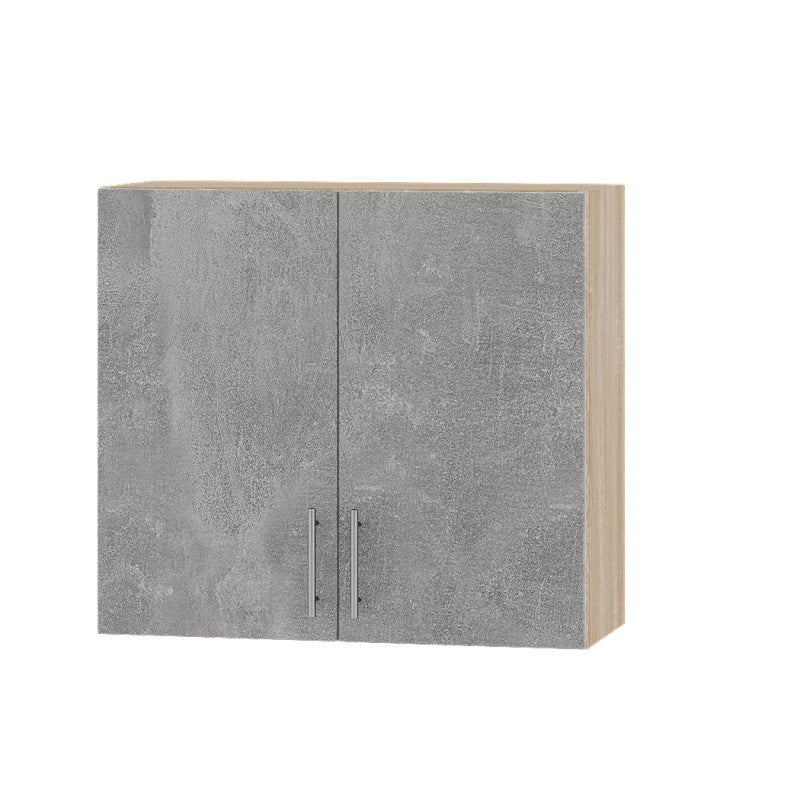Кухонный модуль Оптима Верх В10-800 Дуб Сонома/Бетон 800х296х720 мм (DTM-072083)