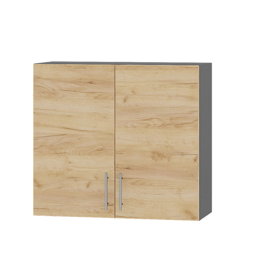 Кухонный модуль Оптима Верх В10-800 Антрацит/Дуб Крафт Золотой 800х296х720 мм (DTM-072064)