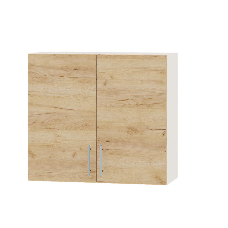 Кухонный модуль Оптима Верх В10-800 Белый/Дуб Крафт Золотой 800х296х720 мм (DTM-072071)