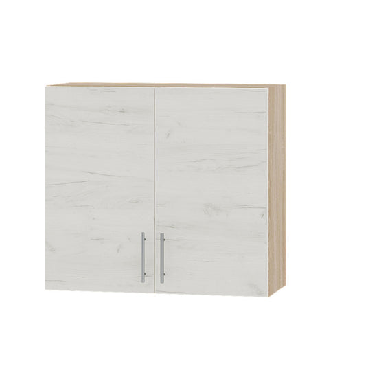 Кухонный модуль Оптима Верх В10-800 Дуб Сонома/Дуб Крафт Белый 800х296х720 мм (DTM-072084)