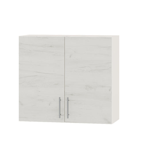 Кухонный модуль Оптима Верх В10-800 Белый/Дуб Крафт Белый 800х296х720 мм (DTM-072070)