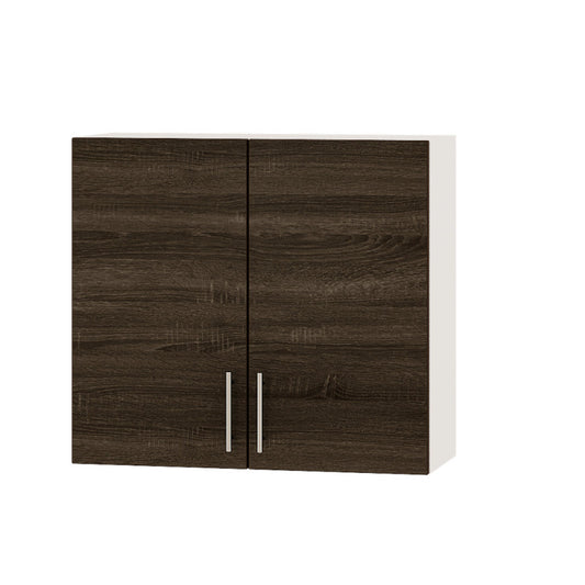 Кухонный модуль Оптима Верх В10-800 Белый/Дуб Сонома Трюфель 800х296х720 мм (DTM-072073)