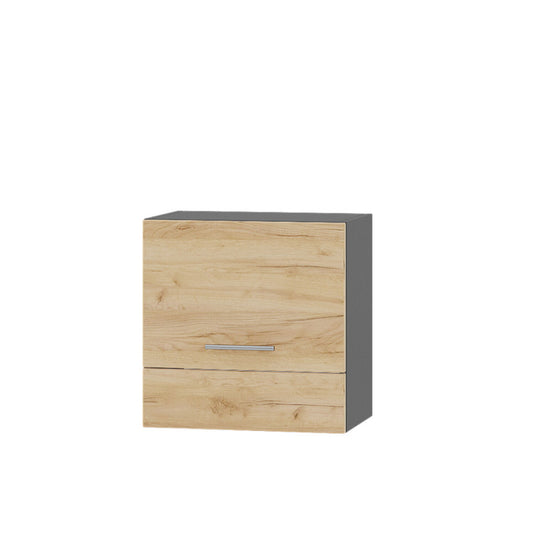 Кухонный модуль Оптима Верх В11-500 Антрацит/Дуб Крафт Золотой 500х296х360 мм (DTM-072092)