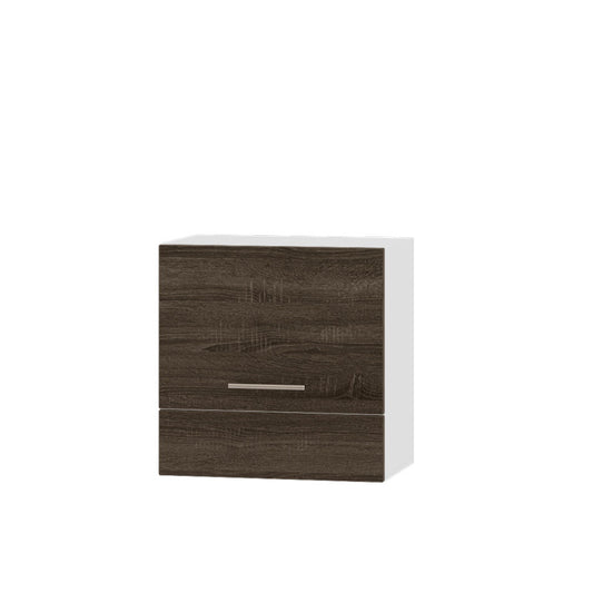 Кухонный модуль Оптима Верх В11-500 Белый/Дуб Сонома Трюфель 500х296х360 мм (DTM-072101)