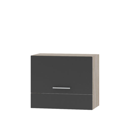 Кухонный модуль Оптима Верх В11-600 Дуб Сонома/Антрацит 600х296х360 мм (DTM-072124)