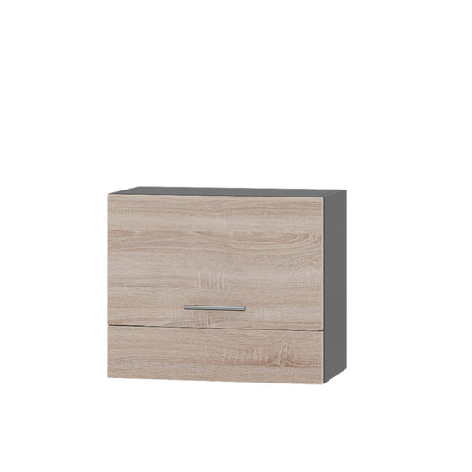 Кухонный модуль Оптима Верх В11-600 Антрацит/Дуб Сонома 600х296х360 мм (DTM-072114)