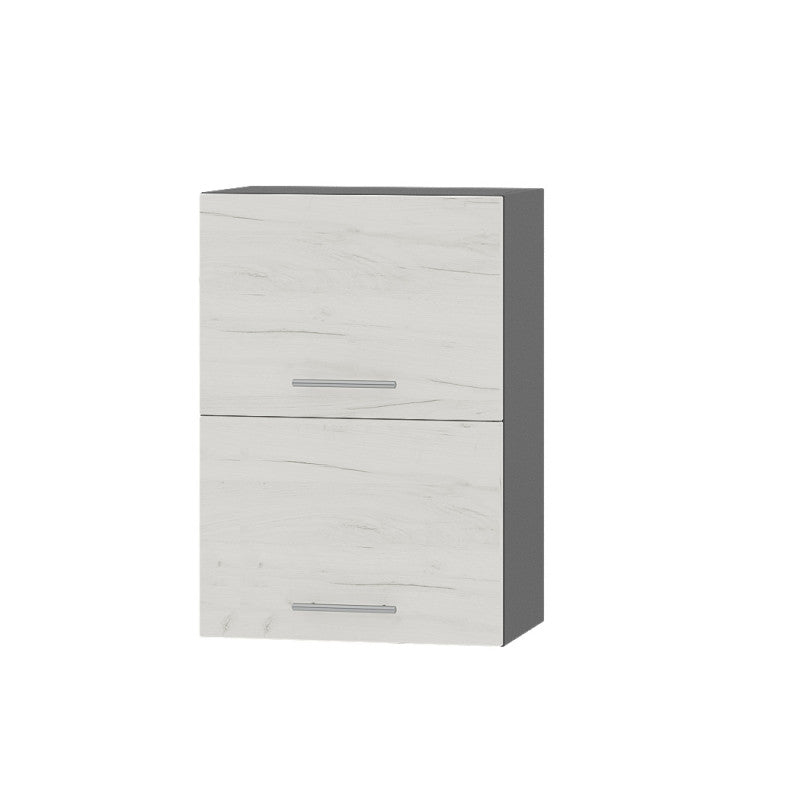 Кухонный модуль Оптима Верх В14-500 Антрацит/Дуб Крафт Белый 500х296х720 мм (DTM-072215)