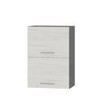 Кухонный модуль Оптима Верх В14-500 Антрацит/Дуб Крафт Белый 500х296х720 мм (DTM-072215)