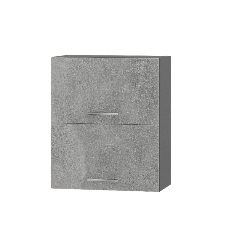 Кухонный модуль Оптима Верх В14-600 Антрацит/Бетон 600х296х720 мм (DTM-072235)