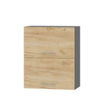 Кухонный модуль Оптима Верх В14-600 Антрацит/Дуб Крафт Золотой 600х296х720 мм (DTM-072237)