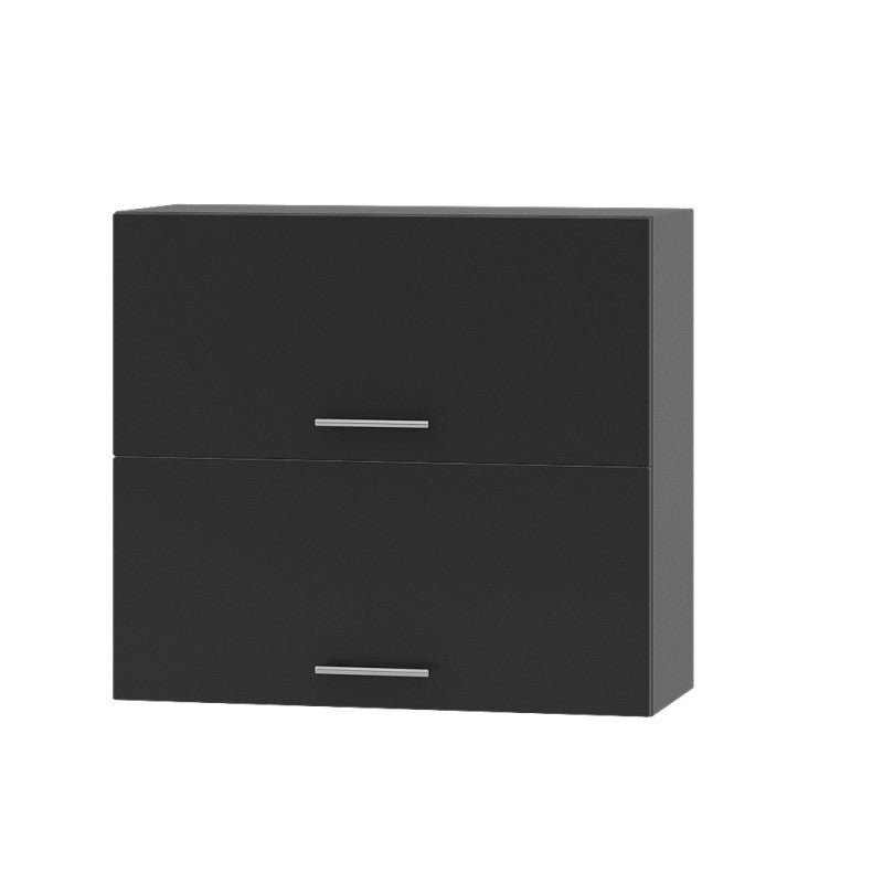 Кухонный модуль Оптима Верх В14-800 Антрацит/Антрацит 800х296х720 мм (DTM-072262)