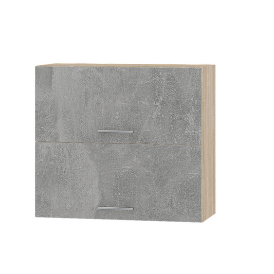 Кухонный модуль Оптима Верх В14-800 Дуб Сонома/Бетон 800х296х720 мм (DTM-072284)