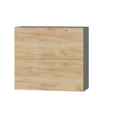 Кухонный модуль Оптима Верх В14-800 Антрацит/Дуб Крафт Золотой 800х296х720 мм (DTM-072265)