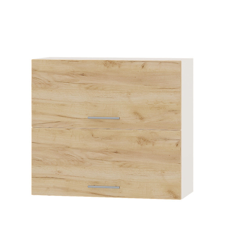 Кухонный модуль Оптима Верх В14-800 Белый/Дуб Крафт Золотой 800х296х720 мм (DTM-072272)