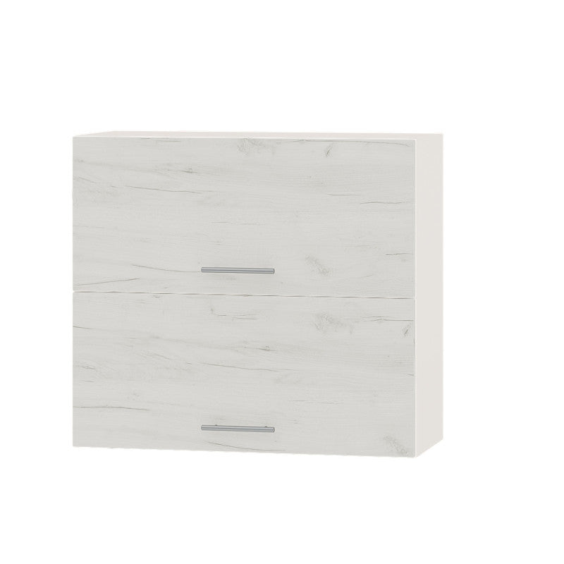 Кухонный модуль Оптима Верх В14-800 Белый/Дуб Крафт Белый 800х296х720 мм (DTM-072271)