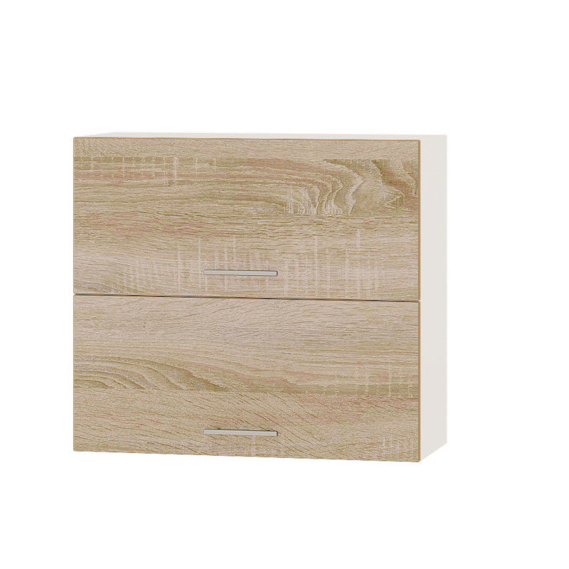 Кухонный модуль Оптима Верх В14-800 Белый/Дуб Сонома 800х296х720 мм (DTM-072273)