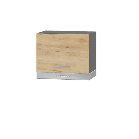 Кухонный модуль под вытяжку Оптима Верх В15-500 Антрацит/Дуб Крафт Золотой 500х296х360 мм (DTM-072371)