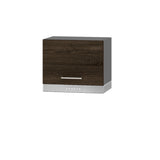 Кухонный модуль под вытяжку Оптима Верх В15-500 Антрацит/Дуб Сонома Трюфель 500х296х360 мм (DTM-072373)