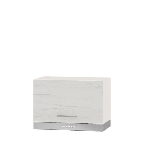 Кухонный модуль под вытяжку Оптима Верх В15-600 Белый/Дуб Крафт Белый 600х296х360 мм (DTM-072398)