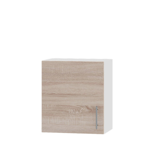 Кухонный модуль Оптима Верх В20-500 Белый/Дуб Сонома 500х296х560 мм (DTM-072542)