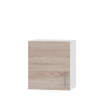 Кухонный модуль Оптима Верх В20-500 Белый/Дуб Сонома 500х296х560 мм (DTM-072542)