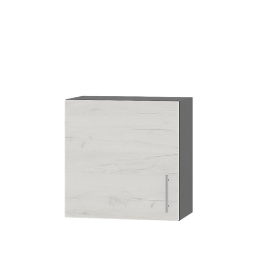 Кухонный модуль Оптима Верх В20-550 Антрацит/Дуб Крафт Белый 550х296х560 мм (DTM-072554)