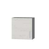 Кухонный модуль Оптима Верх В20-550 Антрацит/Дуб Крафт Белый 550х296х560 мм (DTM-072554)